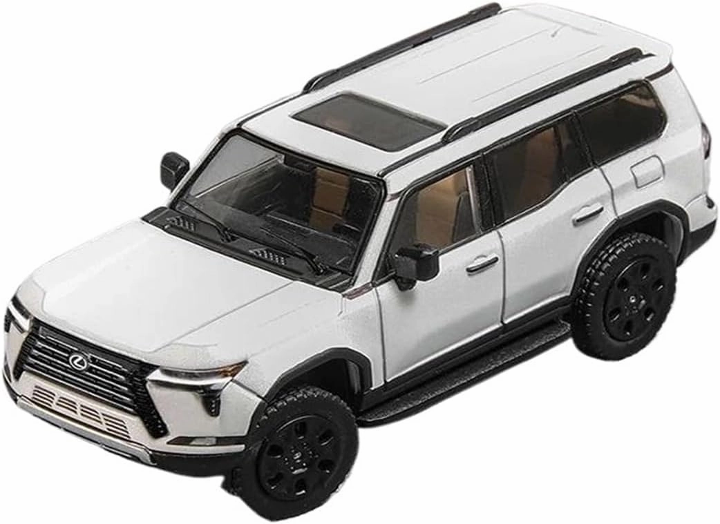 1:64 for Lexus GX550 Off-Road Simulation Alloy Car Model Adult Fans Collection Souvenir Mini Simulation Toys(Gray)