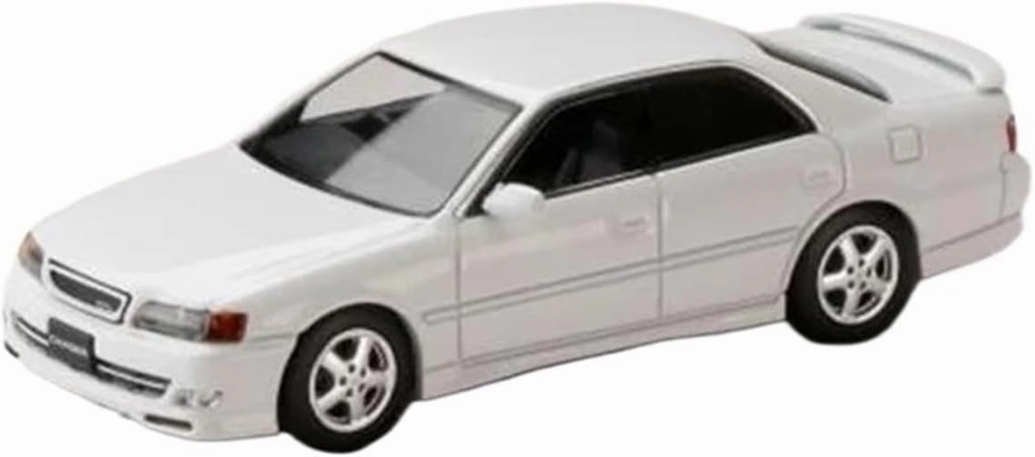 1:64 Scale Chaser Tourer V JZX100 JDM Simulation Alloy Car Model Static Display Collectible Mini Simulation Toys(Silver)