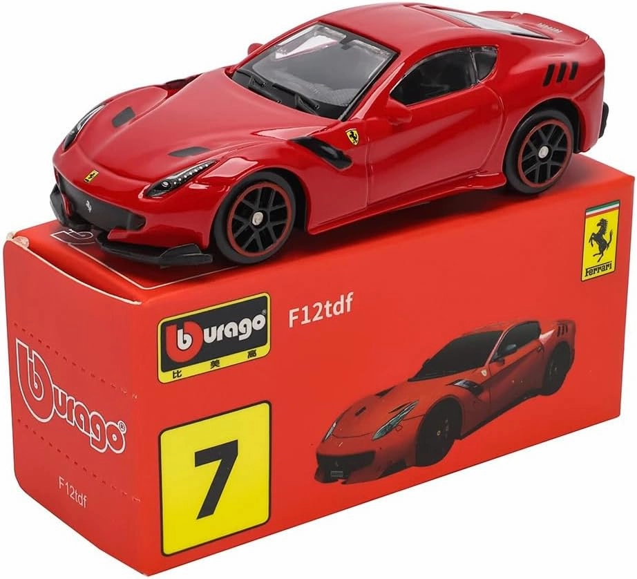 1:64 Scale Fe rrari Series Model Collection Race Diecast Metal Model Car (Laferrari White)