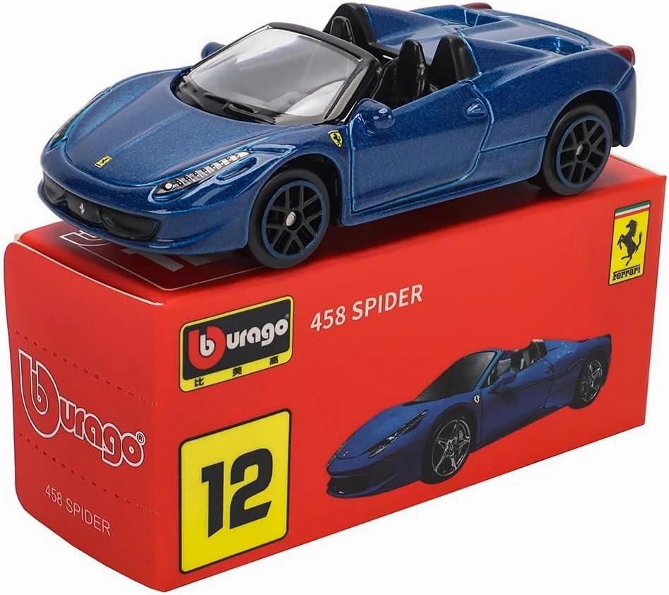 1:64 Scale Fe rrari Series Model Collection Race Diecast Metal Model Car (Laferrari White)