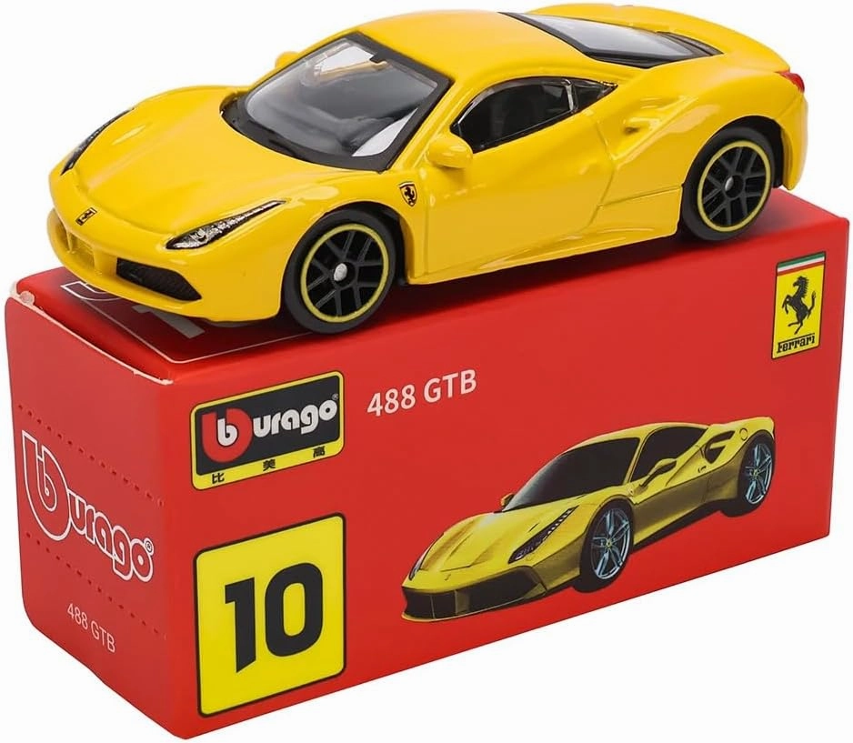 1:64 Scale Fe rrari Series Model Collection Race Diecast Metal Model Car (Laferrari White)