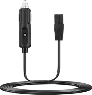 2-Prong Car DC 12V Adapter Compatible with Coca Cola KW-C4 KWC4 KWC-4C KWC4C 6 Can 4 Liter 4L Mini Fridge Cocacola Coke Thermoelectric Cooler CC-10G Koolatron 12 Volts Auto Power Supply Cord