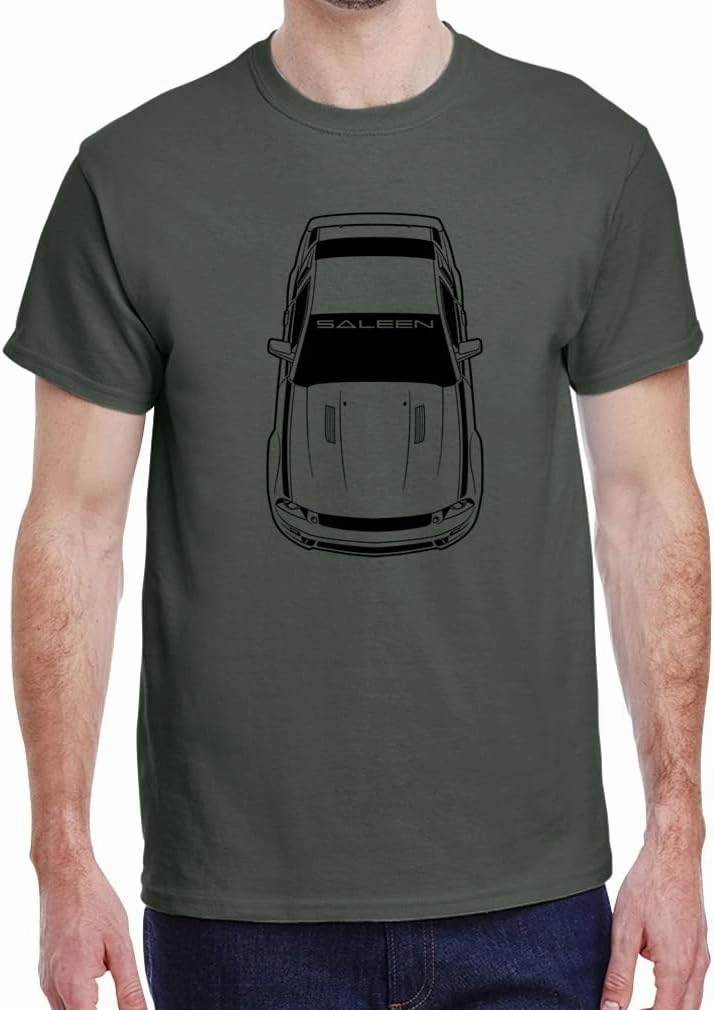 2005-09 Saleen Mustang S302 Hardtop Design Classic Print Tshirt