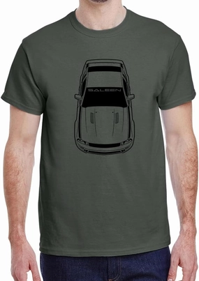 2005-09 Saleen Mustang S302 Hardtop Design Classic Print Tshirt