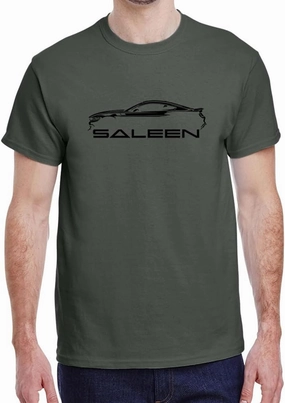 2015-19 Saleen S302 Mustang Hardtop Classic Outline Design Tshirt