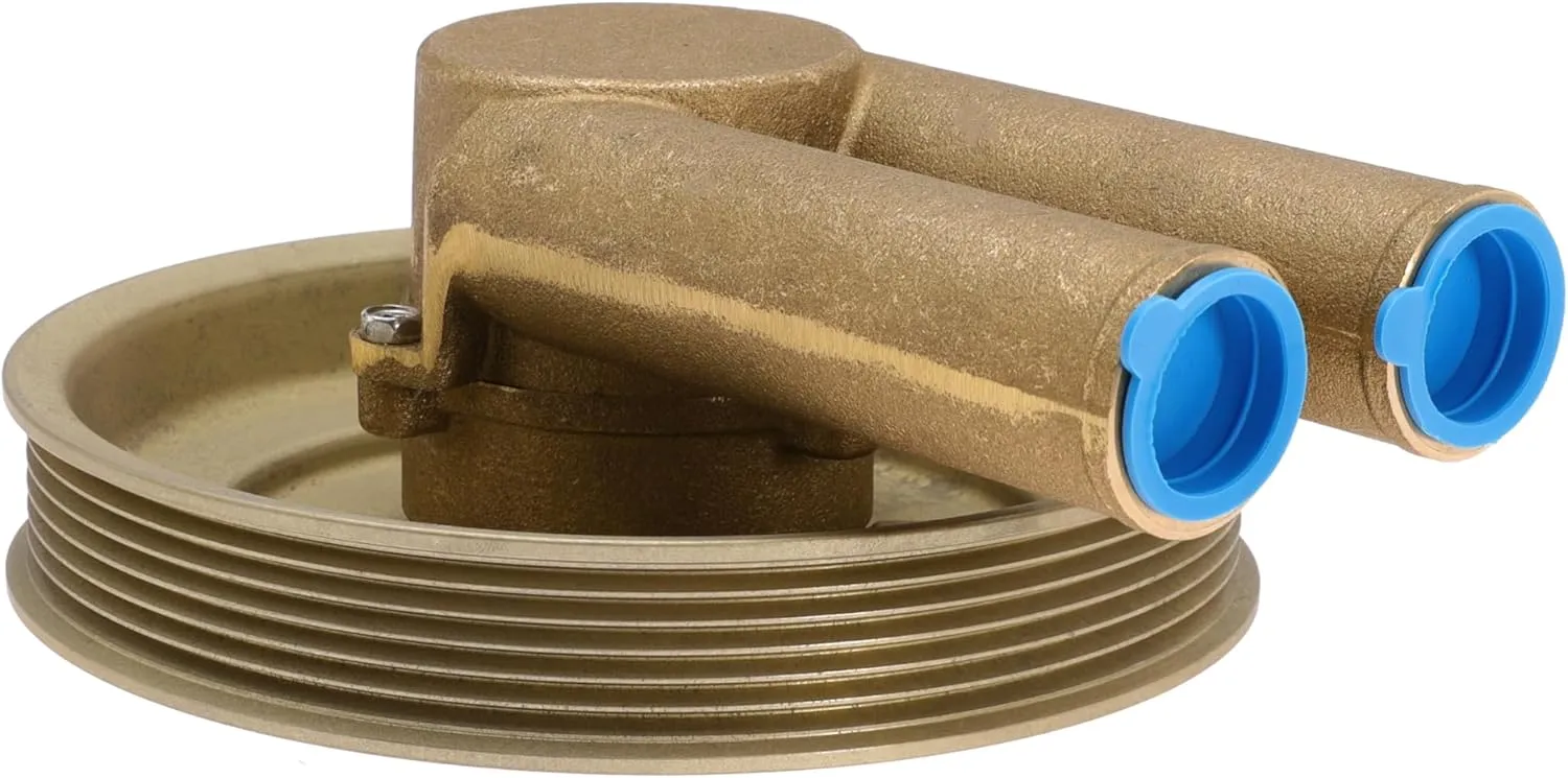 21214599 Sea Water Pump Replace for Volvo Penta 3.0 4.3 5.0 5.7 Replacement For 3812693 3862482 5.7 Crank Mounted Sea Impeller Water Pump (Vo4599)