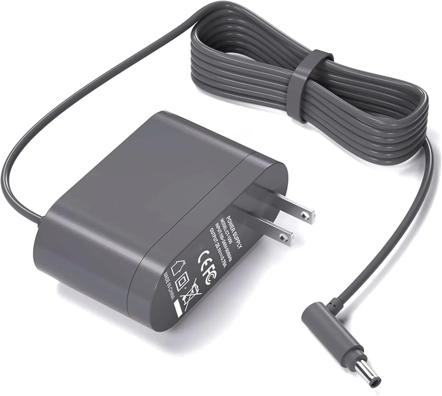 26.1V Replacement for Dyson Charger 205720-02 for V6 V7 V8 DC58 DC59 DC61 DC62 SV03 SV04 SV05 SV06 Cordless Vacuum 21.6V Battery Charger Cord 5.9FT