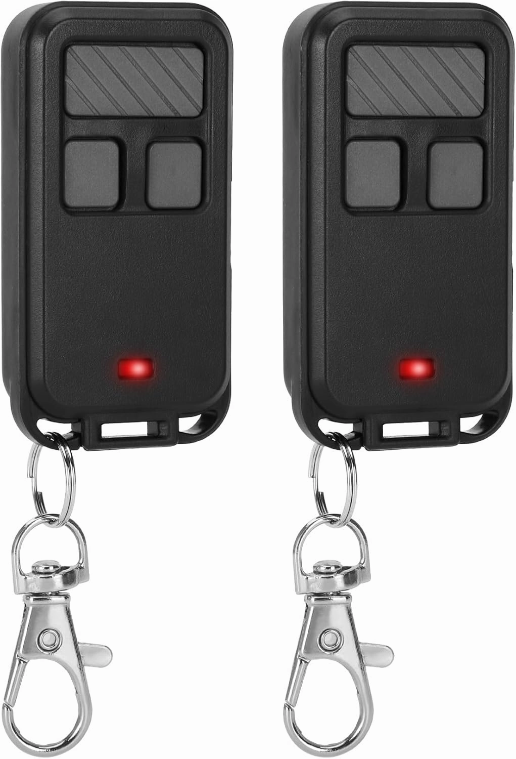2 for Liftmaster Chamberlain Craftsman Garage Door Opener Remote 890Max, Key Chain Garage Door Opener Remote for Purple Red Yellow Orange Green Learn Buttons