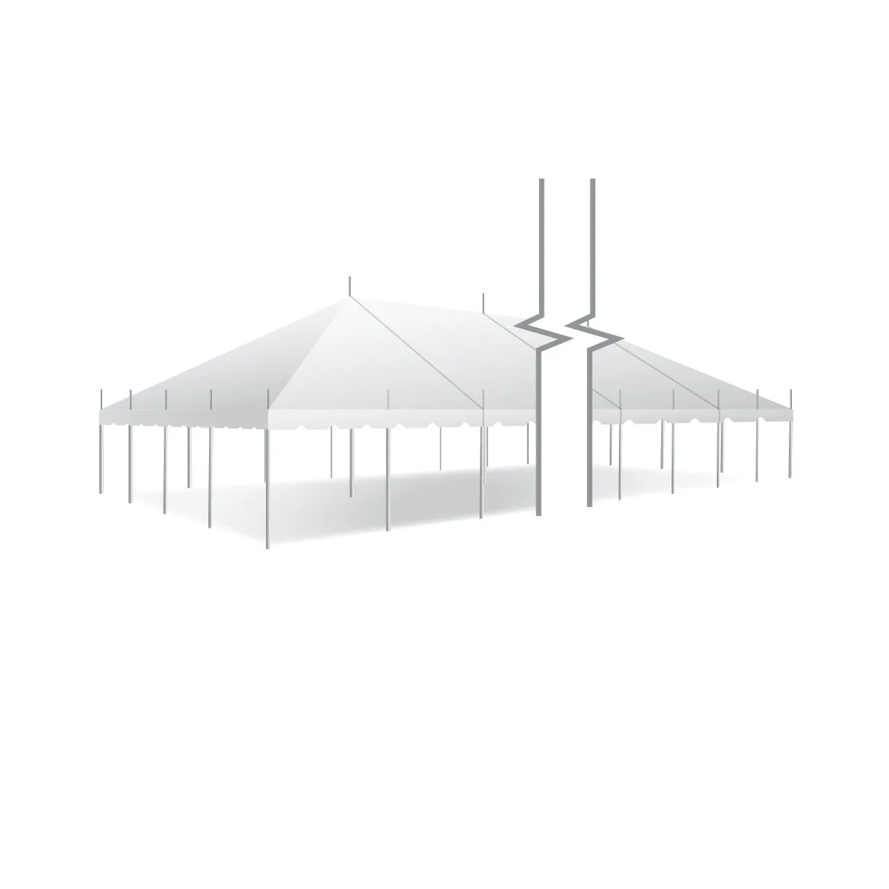 30x165 Classic Series Pole Tent