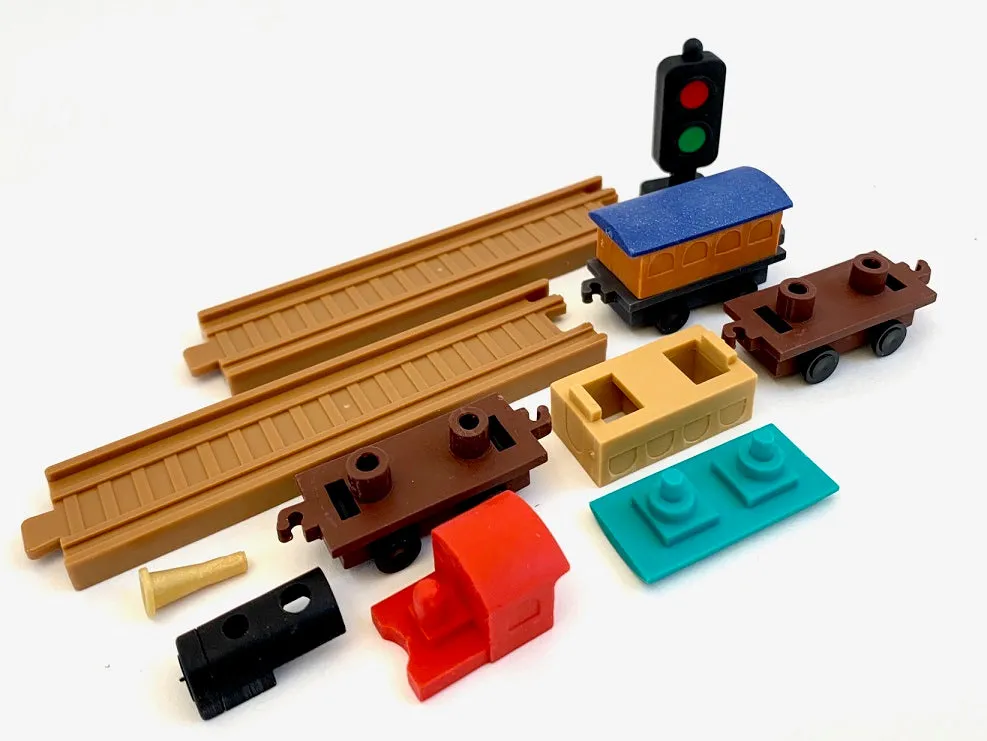 383231 IWAKO TRAIN ERASER CARD-SINGLE