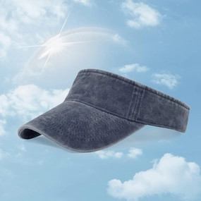 3 Pack Sun Visors for Women Men Cooling Lightweight Sports Sun Hats Adjustable Twill Cotton Run Visor