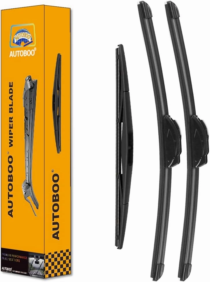 3 Wipers Replacement for Honda CRV CR-V Windshield Wiper Blades with Rear 2017-2021 2022 26" 17" 12inch