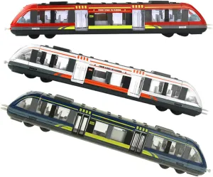 3Pcs Electric Simulation Train for Safe Material Birthday Present Fun Educational for and Collection