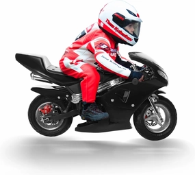 49cc 2-Stroke Mini Gas Motorbike Dirt Bike Pocket Bike,Off Road Trail Bike Dual Headlights Rubber Handlebar 1.25L Gas Tank Motorcycle Strong Power 170 lbs Mini Bike Motorcycle Fast Arrival (black)
