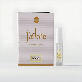5 Pcs Jadore Eau De Toilette Vaporisateur Spray 0.05 fl oz / 1.5 ml Perfume Promo Size Spray Vial On Card