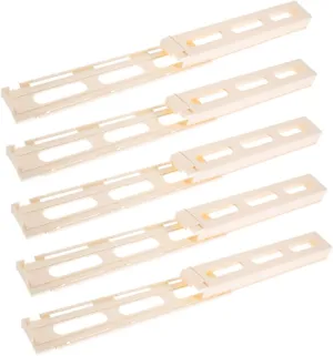 5pcs Domino Trays Holders for Mexican Train Game Plastic Domino Organizers for Family Fun Efficient Game Setup Accessories for Enthusiasts