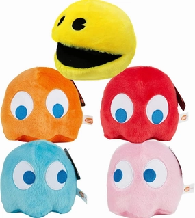 6inches Pac Plush Toy, Ghost Stuffed Plushes,Set of 5 Toys Can Be Used for Party Decoration, Soft and Comfortable Stuffed Animal, Suitable for Birthday Gifts, Children's Day Giftsetc.