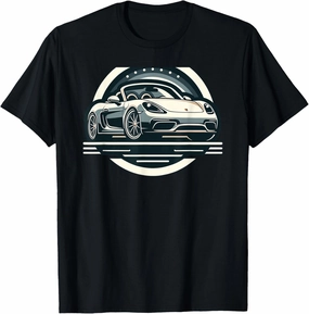 718 Boxster Sports Car T-Shirt