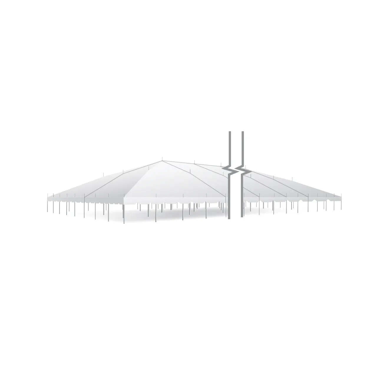 80x160 Classic Series Pole Tent