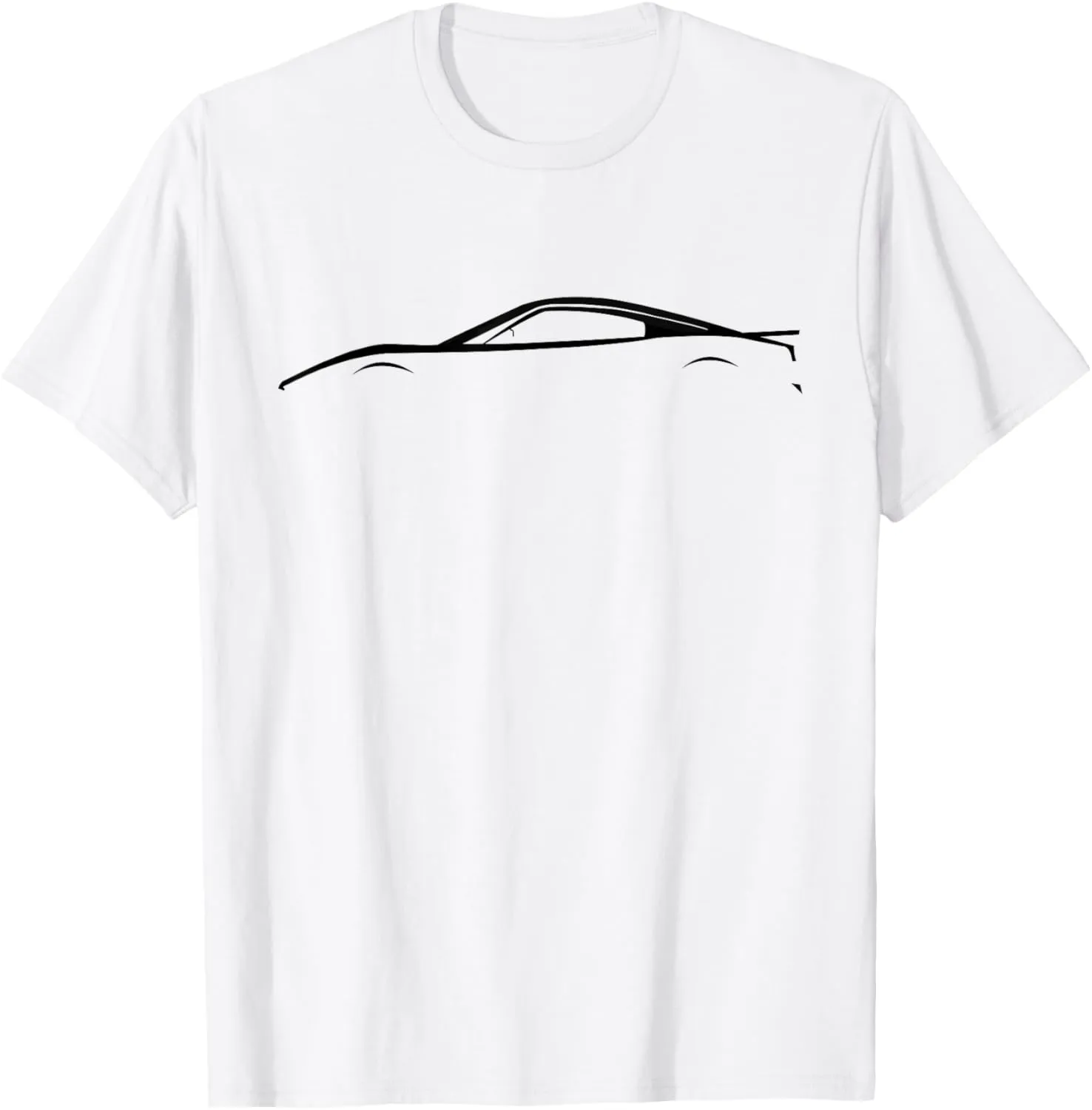 911 Legendary Racing Sports Car Iconic Racing Car Silhouette T-Shirt