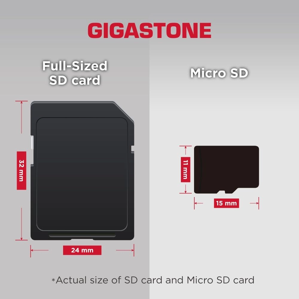 [5-Yrs Free Data Recovery] GIGASTONE 128GB Memory Card 4K Pro Series Speed Up to 100MB/s Compatible with Canon Nikon Sony Camcorder, A1 V30 UHS-I