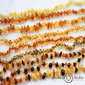 *Healing Amber - 13" Amber Infant/Child Necklace