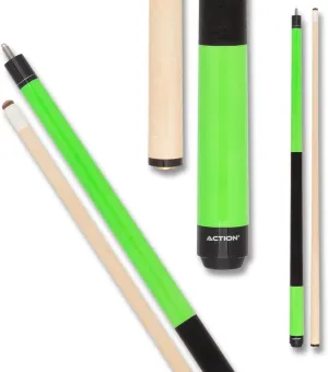 Action Starter COL08 Neon Green Pool Cue