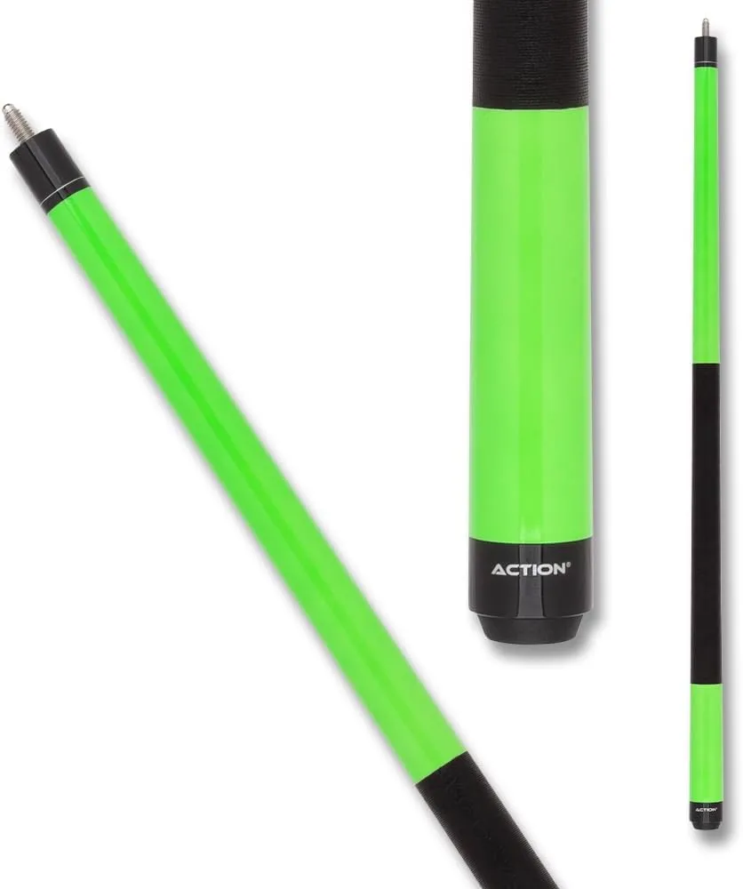 Action Starter COL08 Neon Green Pool Cue