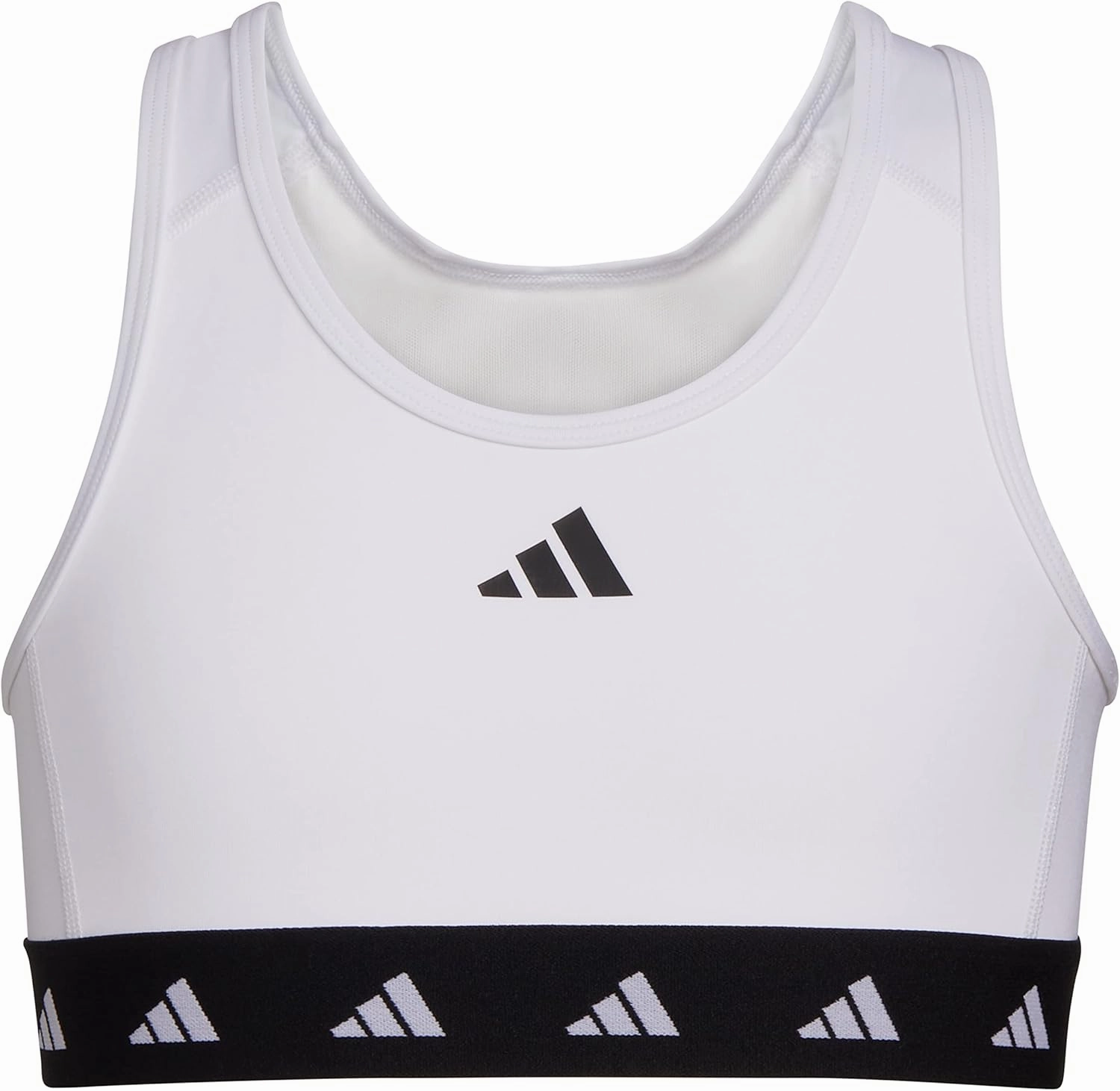 adidas Girls' Big Moisture Wicking Sports Bra