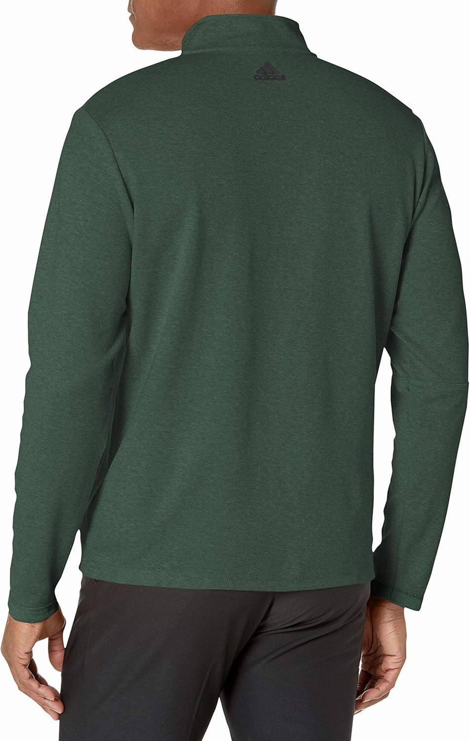 adidas Men's 3-Stripes Quarter Zip Golf Pullover