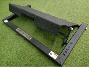 Adjustable Angle Ramp Blocks for Heel Elevated Squatting Workout, Squat Weight Lifting Wedges for Home Gym or Personal Trainers, Calf Raise Platform Board