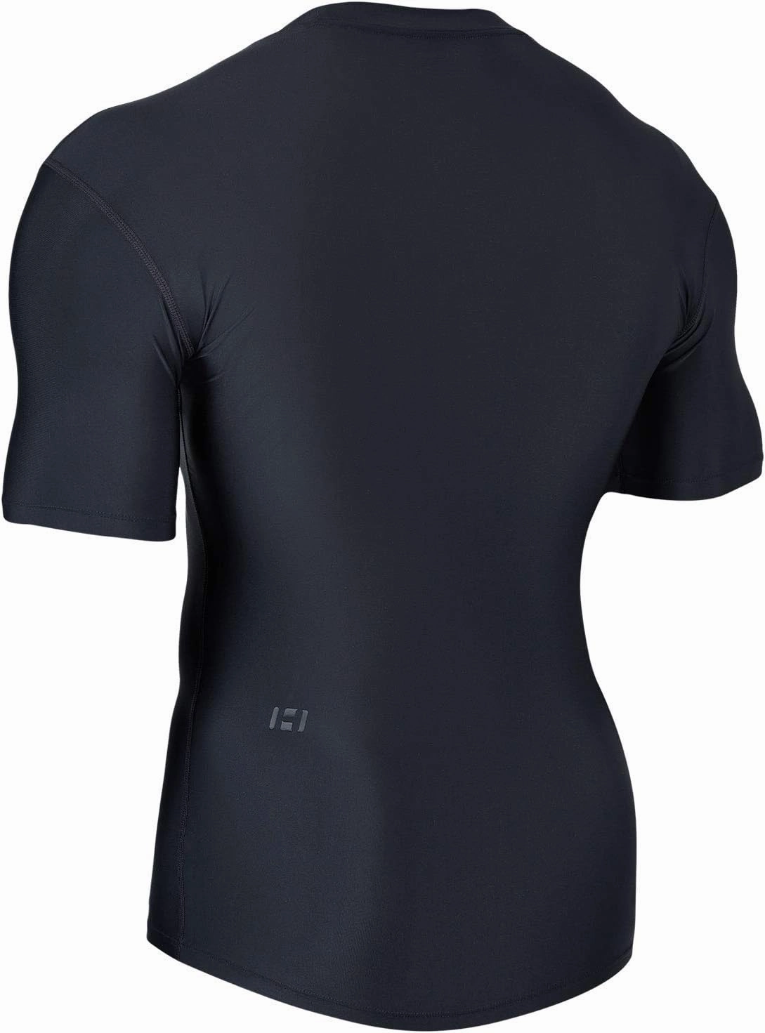 ADOREISM Men's Rash Guard Short Sleeve Quick-Dry UPF 50  Sun Protection Compression Swim Shirts for Men