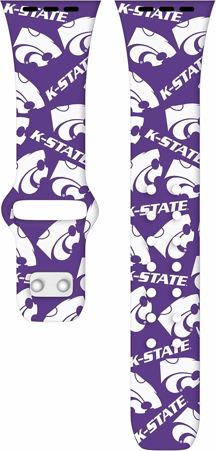 Affinity Bands Kansas State Wildcats HD Watch Band Compatible with Apple Watch