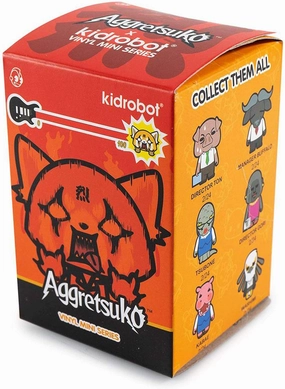 Aggretsuko Blind Box Mini Series by Kidrobot x Sanrio Single Blind Boxed Figure