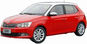 Alloy Resin Car Vehicle Model 1 18 Fit for Skoda Fabia Vehicle Metal Scale Alloy Diecast Car Model Static Toy Fit for Collectible Gift Display Festive Deluxe Gift (Color : C)