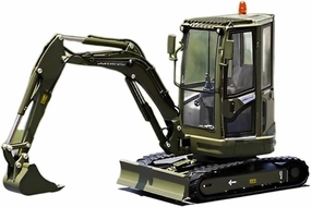 Alloy Resin Car Vehicle Model 1:20 Fit for Sunward Swe25u Excavator Small Rotary Excavator Alloy Model Car Collection Gift Decoration Boy Toys Festive Deluxe Gift (Color : B)