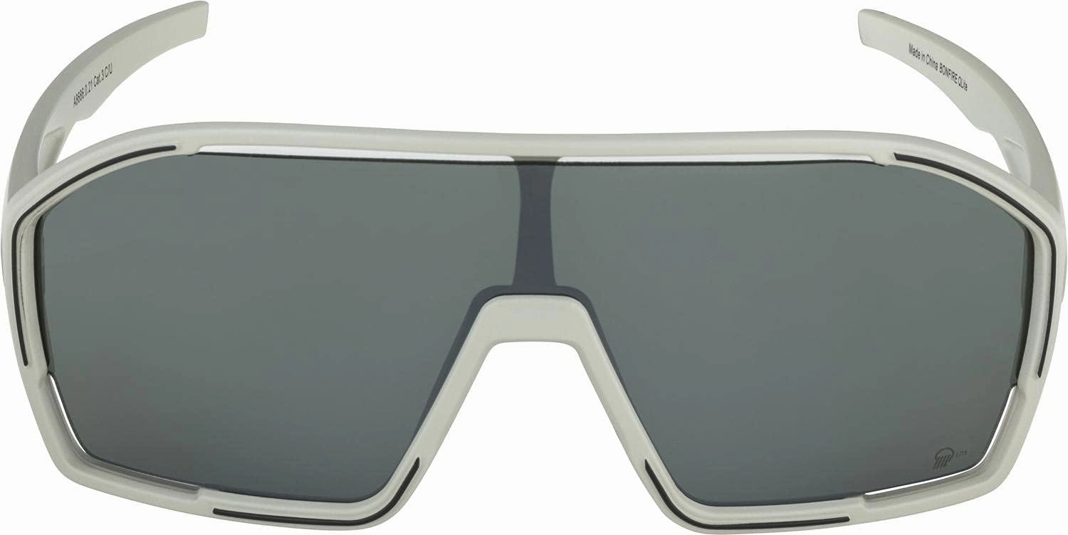 ALPINA Mirrored & Contrast-enhancing Anti-fog Cycling Glasses, 100% UV Protection, ROCKET YOUTH Q-LITE, pumpkin orange matt
