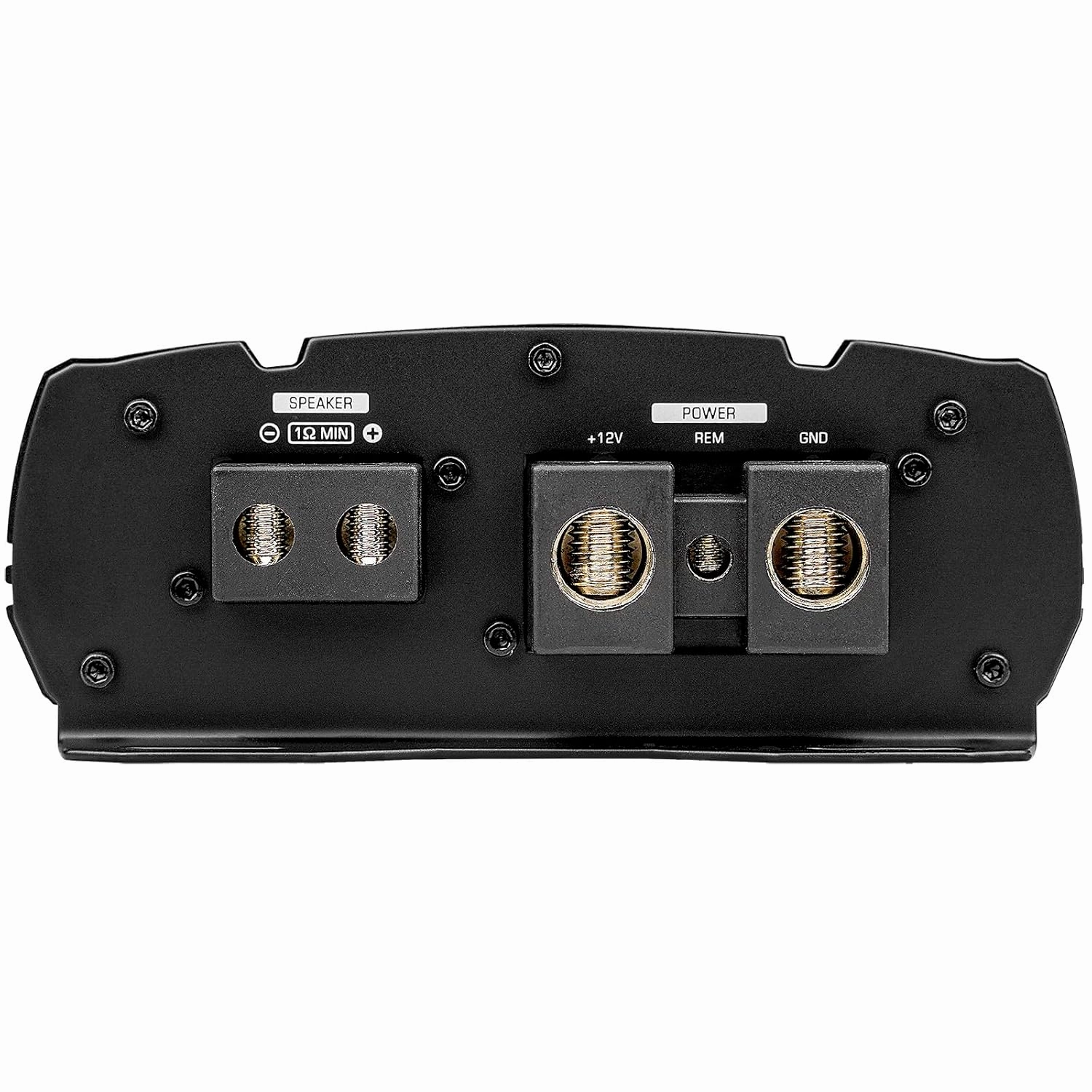 Audiopipe Mini Class D Mono Mosfet Power Amplifier (APMQ-2000), High Performance, 2000W, Compact Design, MOSFET Circuitry, Subsonic Filter, Low-Pass Filter, Reliable Protection, Remote Bass Knob