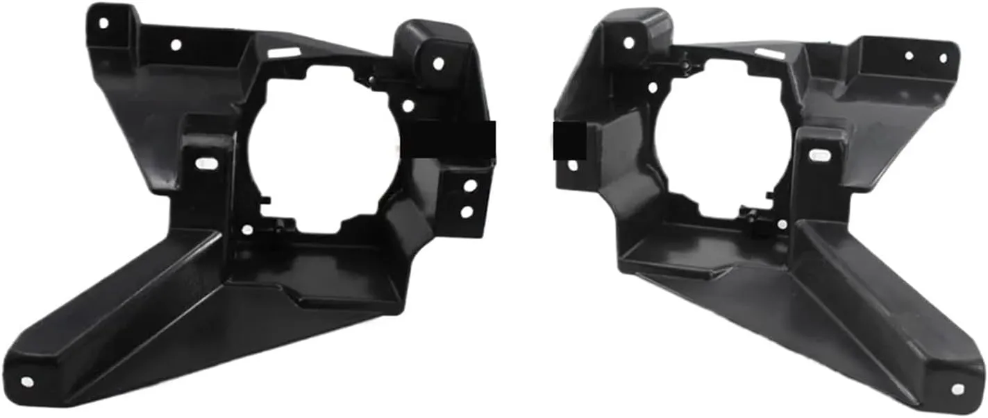 Auto Parts Fit for Ford Fusion M-ondeo 2013~2015 Fog Light Bracket Car Fog Lamp Bracket Car Front Bumper Grille Driving Lights Support Nice-Looking(A Pair)
