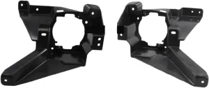 Auto Parts Fit for Ford Fusion M-ondeo 2013~2015 Fog Light Bracket Car Fog Lamp Bracket Car Front Bumper Grille Driving Lights Support Nice-Looking(A Pair)