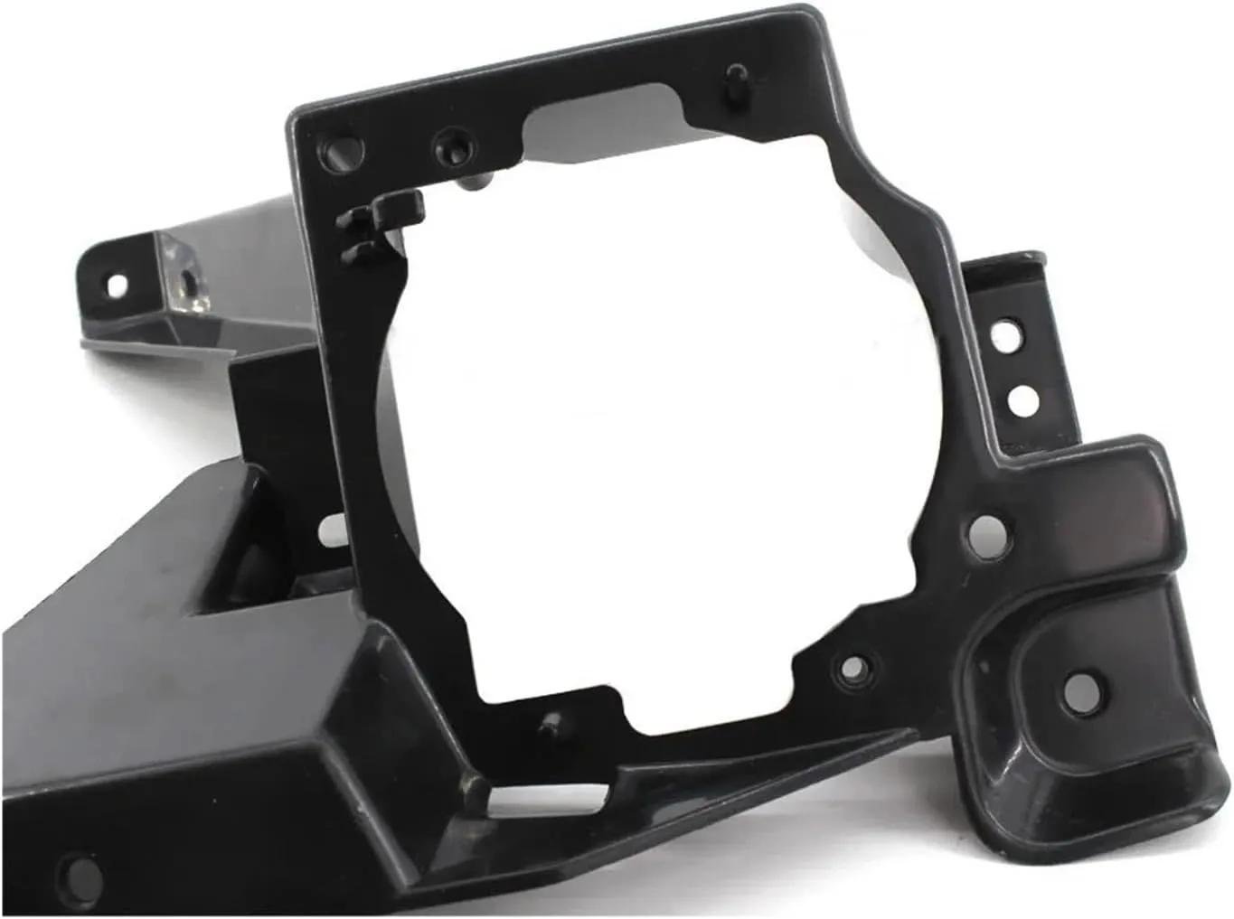 Auto Parts Fit for Ford Fusion M-ondeo 2013~2015 Fog Light Bracket Car Fog Lamp Bracket Car Front Bumper Grille Driving Lights Support Nice-Looking(A Pair)