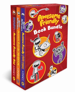Awesome Friendly 3-Book Hardcover Gift Set: Diary of an Awesome Friendly Kid, Rowley Jefferson’s Awesome Friendly Adventure, and Rowley Jefferson’s ... Stories (The Awesome Friendly Kid Series) Hardcover – March 29, 2022