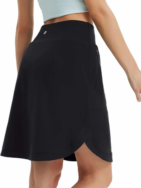 baleaf Skorts for Women 20" Golf Athletic Tennis Skirts Knee Length Pickleball Hiking Casual Skort Zipper Pockets UPF50 