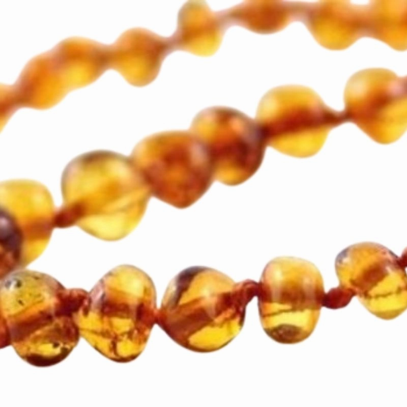 Baltic Amber Teething Necklace - 11 inch