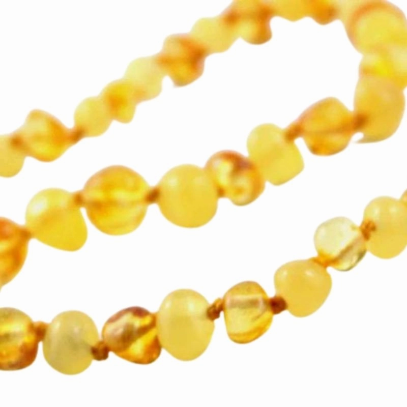 Baltic Amber Teething Necklace - 11 inch