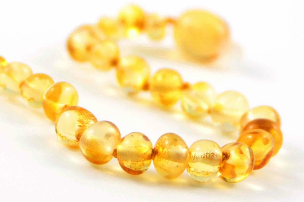 Baltic Amber Teething Necklace - 11 inch