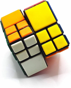 Bandaged 4x4 Speed Cube, Creative 4x4x4 Magic Cube, Frosted Sticker, Brain Teaser (B1)