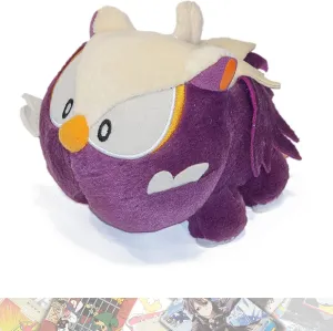 Banpresto﻿ S t u n k y : 10cm Round & Round Mini-Plush Bundle with 1 Poke Trading Card (44635 / A), 8.5 inches