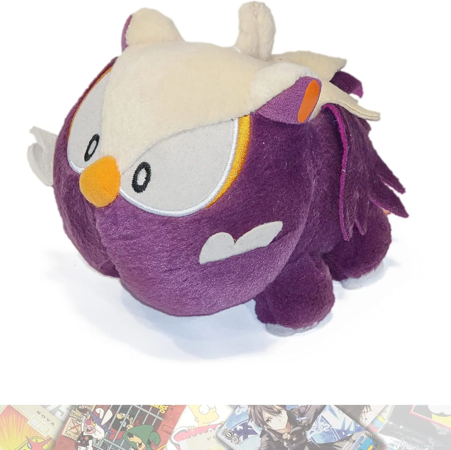 Banpresto﻿ S t u n k y : 10cm Round & Round Mini-Plush Bundle with 1 Poke Trading Card (44635 / A), 8.5 inches