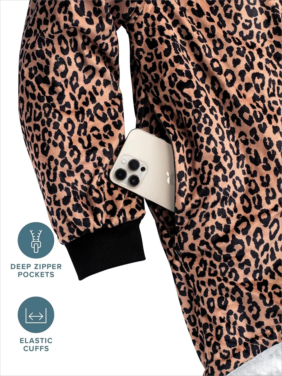 Bare Home Wearable Blanket B-Cozy Hoodie - Soft Plush Sherpa - Warm and Cozy - Oversized Wearable Blanket - Adult & Kid Sizes